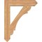 Ekena Millwork Olympic Arts & Crafts Smooth Bracket, Western Red Cedar, 5 1/2"W x 32"D x 40"H BKT06X32X40OLY03SWR - alternate 4